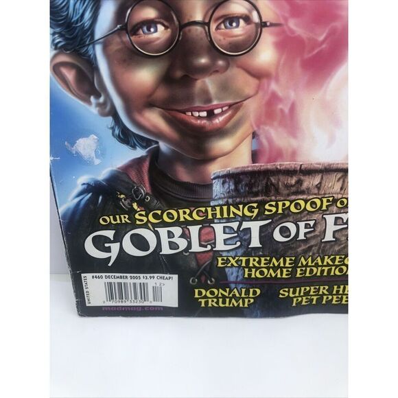 Mad Magazine #460 December 2005 Goblet of Fire - Picture 5 of 10